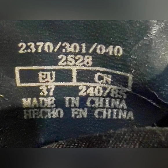 Zara Black Sateen ankle strap party heels size 6 1/2 - Picture 8 of 9